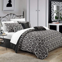 Chic Home Lessie 7 Piece Reversible Comforter Set 
