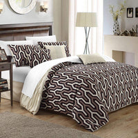 Chic Home Lessie 7 Piece Reversible Comforter Set 