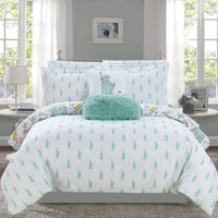 Chic Home Liberty 9 Piece Reversible Comforter Set 