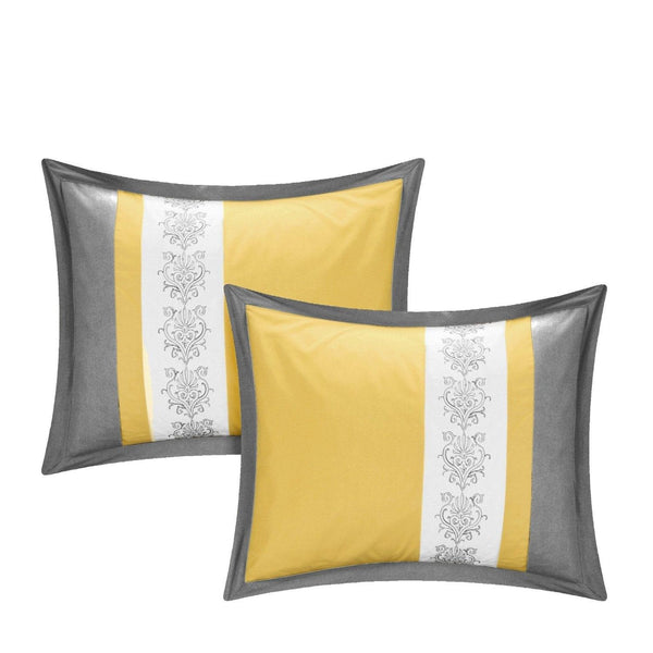 Chic Home Livingston 12 Piece Floral Comforter Set 