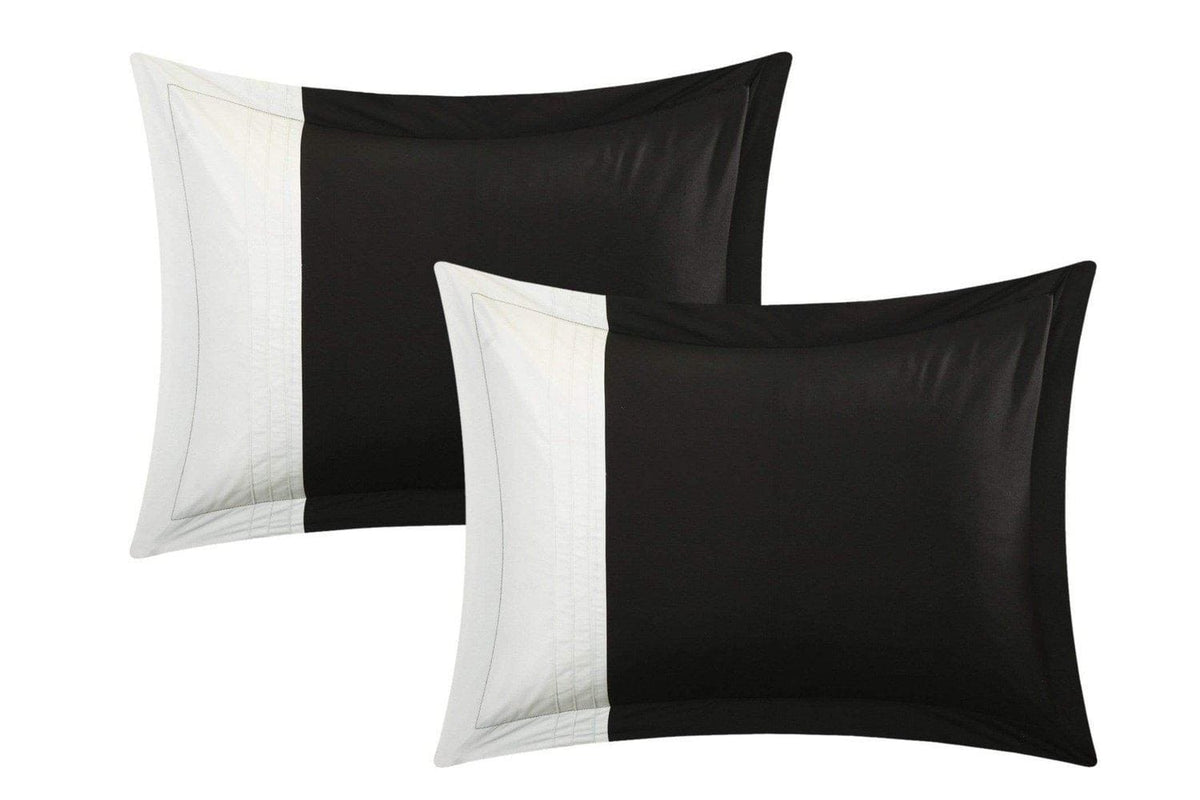 Chic Home Lorde 25 Piece Color Block Comforter Set 