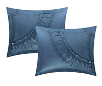 Chic Home Lunar 12 Piece Faux Linen Comforter Set 