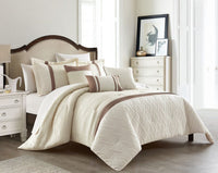 Chic Home Macie 10 Piece Jacquard Comforter Set 