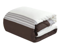 Chic Home Madison 8 Piece Color Block Duvet Cover Set 