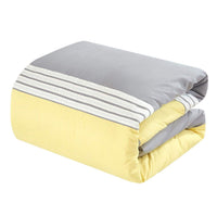 Chic Home Madison 8 Piece Color Block Duvet Cover Set 
