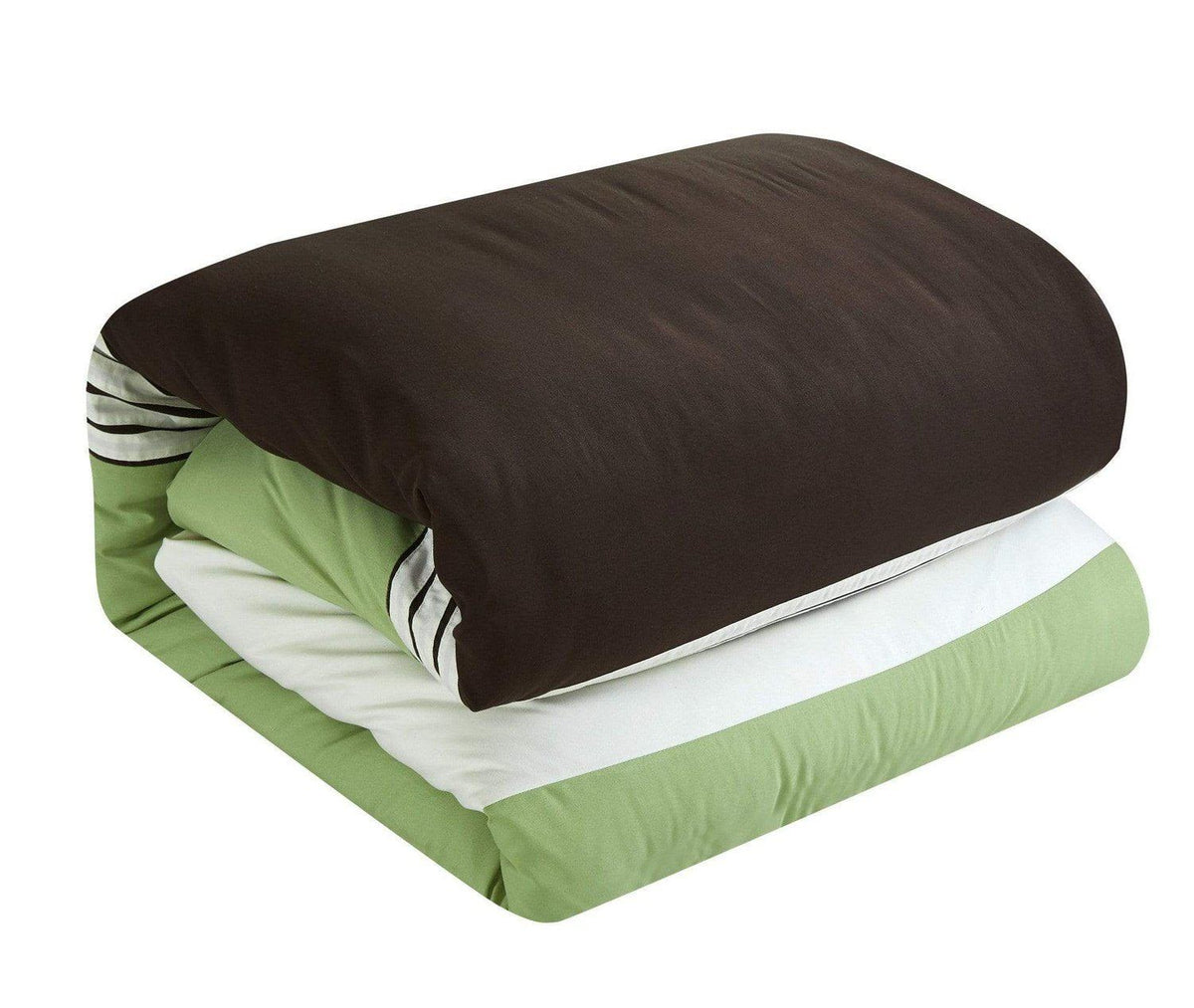 Chic Home Madison 8 Piece Color Block Duvet Cover Set 