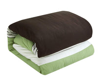 Chic Home Madison 8 Piece Color Block Duvet Cover Set 