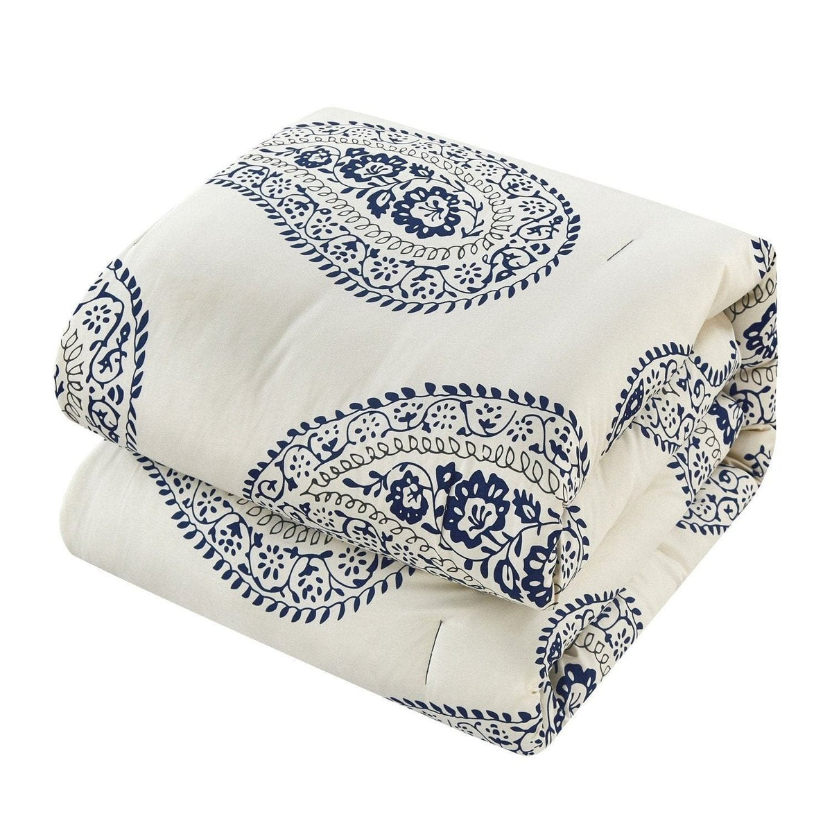 Chic Home Maison 12 Piece Paisley Comforter and Quilt Set 