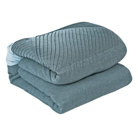 Chic Home Marbella 11 Piece Faux Linen Comforter Set 