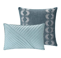 Chic Home Marbella 11 Piece Faux Linen Comforter Set 