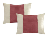 Chic Home Marbella 11 Piece Faux Linen Comforter Set 