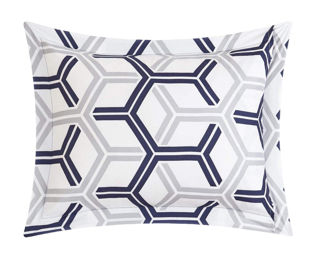 Chic Home Marcia 4 Piece Reversible Comforter Set 