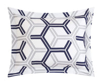 Chic Home Marcia 4 Piece Reversible Comforter Set 