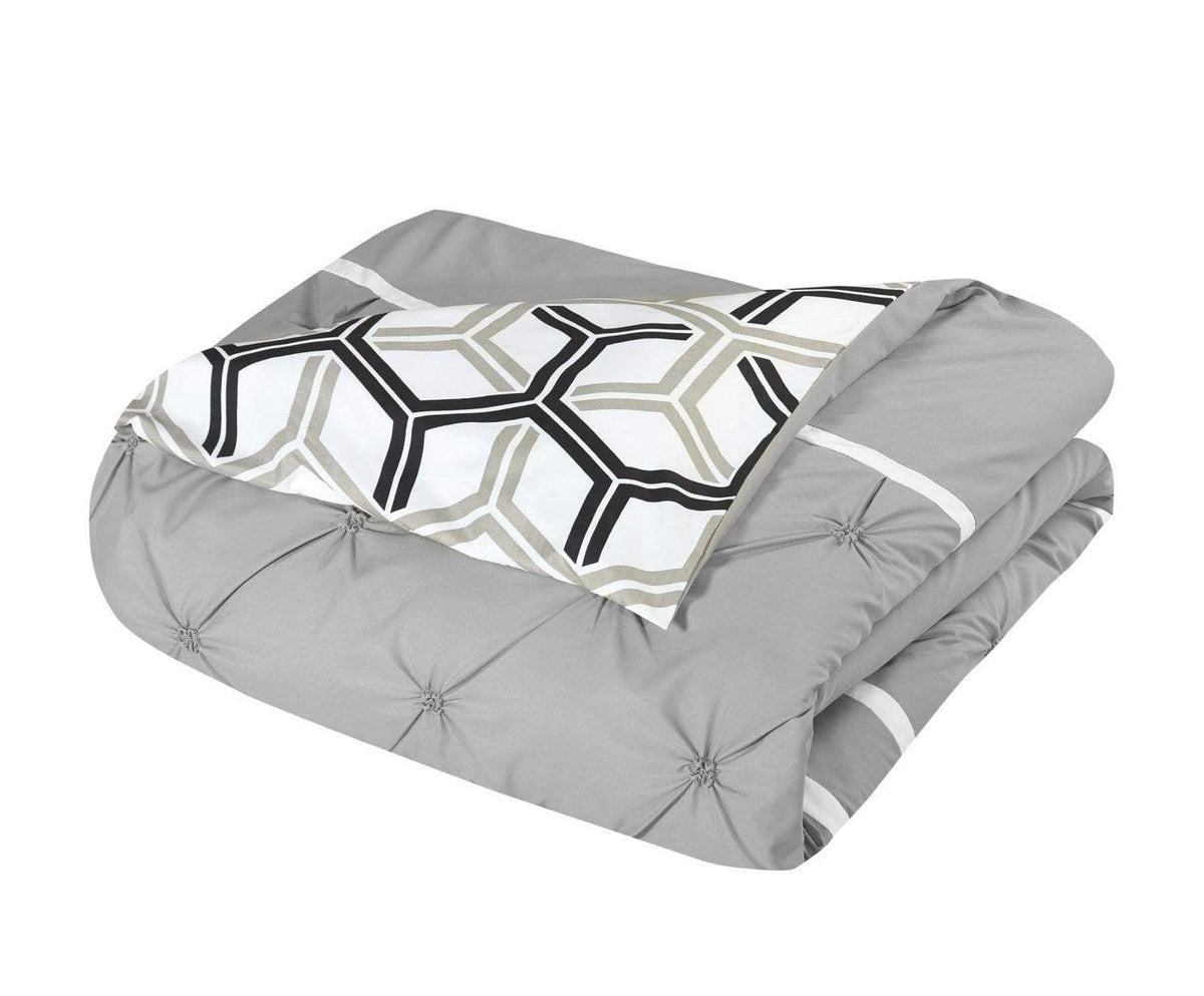 Chic Home Marcia 8 Piece Reversible Comforter Set 