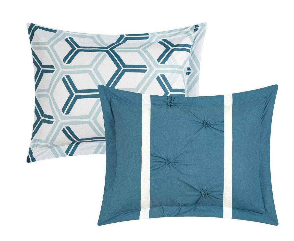 Chic Home Marcia 8 Piece Reversible Comforter Set 