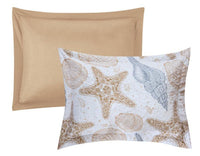 Chic Home Maritime 4 Piece Reversible Quilt Set 