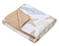 Chic Home Maritime 4 Piece Reversible Quilt Set 