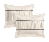 Chic Home Mayan 24 Piece Ruffled Comforter Set 