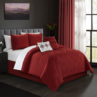 Chic Home Mayflower 9 Piece Embossed Comforter Set 