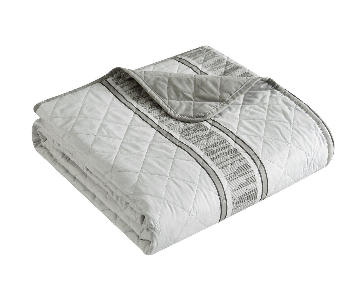 Chic Home Medici 9 Piece Diamond Stitched Quilt Set 