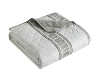 Chic Home Medici 9 Piece Diamond Stitched Quilt Set 
