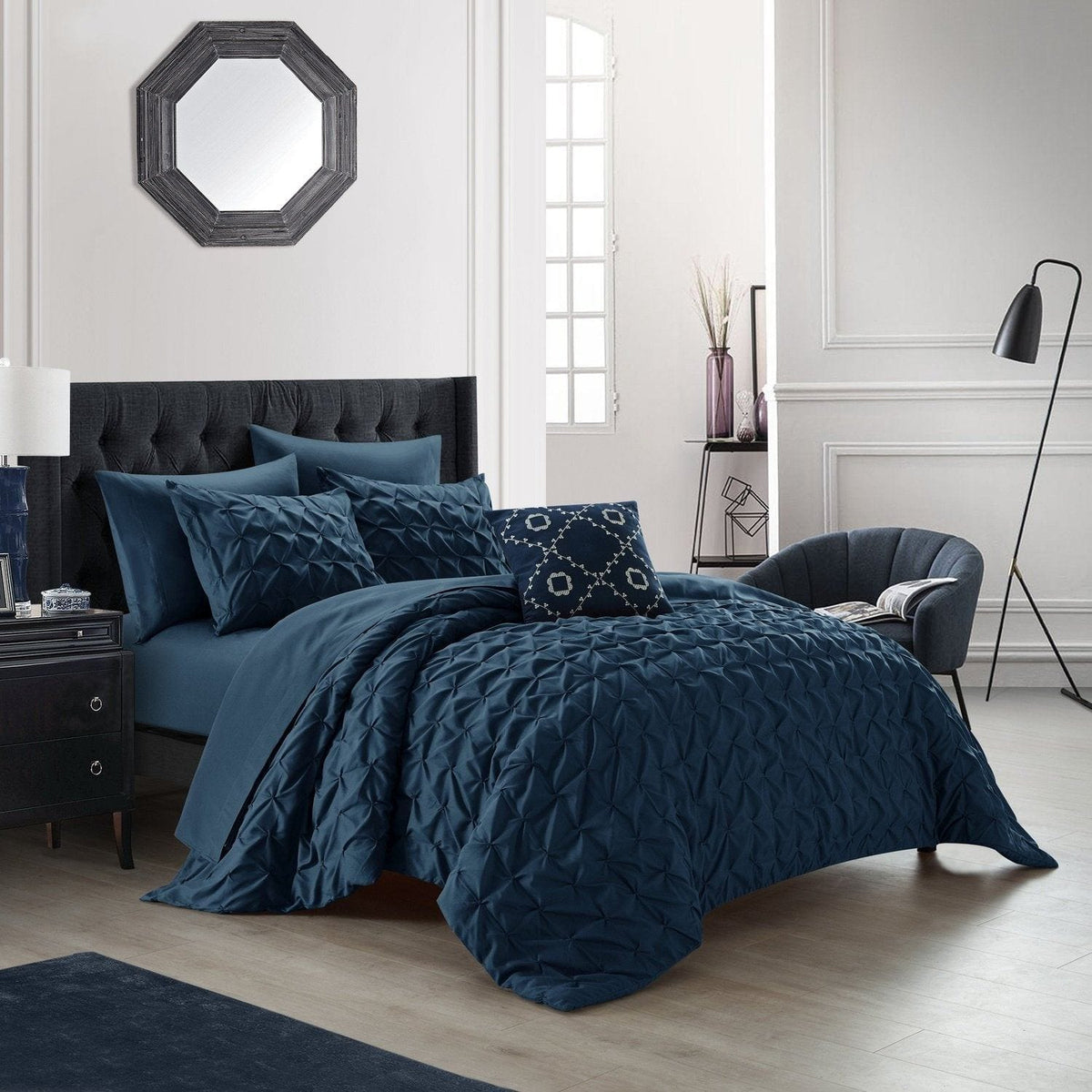 Chic Home Mercer 8 Piece Comforter Set 