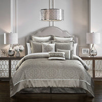 Chic Home Meryl 13 Piece Jacquard Comforter Set Grey