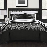 Chic Home Michael 7 Piece Embroidered Duvet Cover Set 