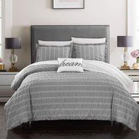 Chic Home Millbury 8 Piece Cotton Duvet Cover Set 