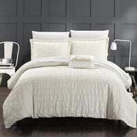 Chic Home Millbury 8 Piece Cotton Duvet Cover Set 