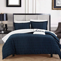 Chic Home Millbury 8 Piece Cotton Duvet Cover Set 