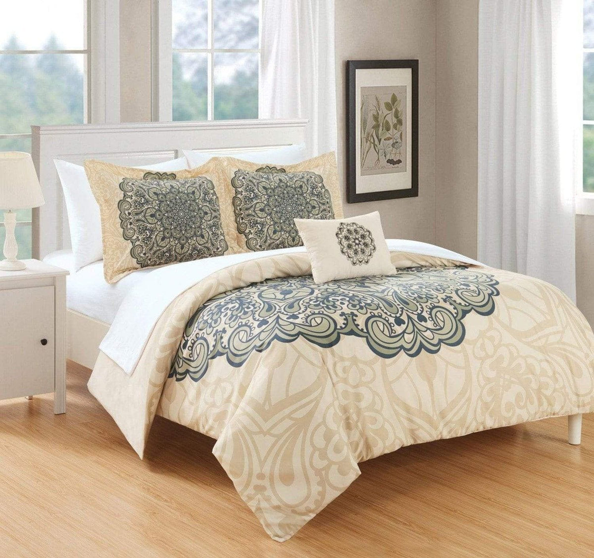 Chic Home Mindy 8 Piece Boho Duvet Cover Set 