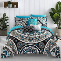 Chic Home Mornington 10 Piece Boho Paisley Comforter Set Queen