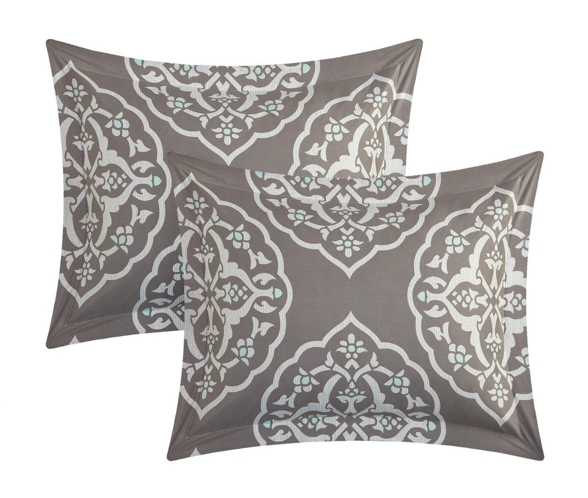Chic Home Murano 4 Piece Reversible Duvet Cover Set 