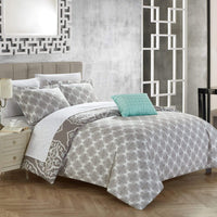 Chic Home Murano 4 Piece Reversible Duvet Cover Set 