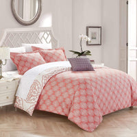 Chic Home Murano 8 Piece Reversible Duvet Cover Set 