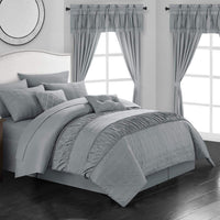 Chic Home Mykonos 20 Piece Ruffled Comforter Set 