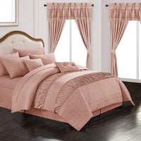 Chic Home Mykonos 20 Piece Ruffled Comforter Set 