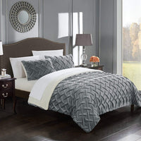 Chic Home Naama 7 Piece Sherpa Comforter Set 