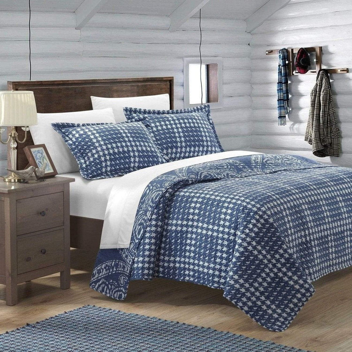 Chic Home Napoli 7 Piece Paisley Quilt Set 