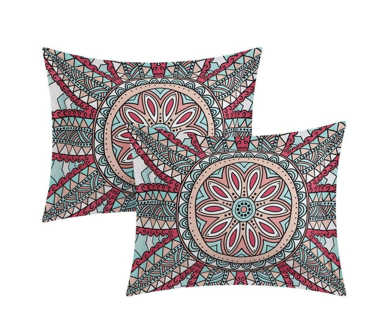 Chic Home Neil 4 Piece Cotton Duvet Cover Set 