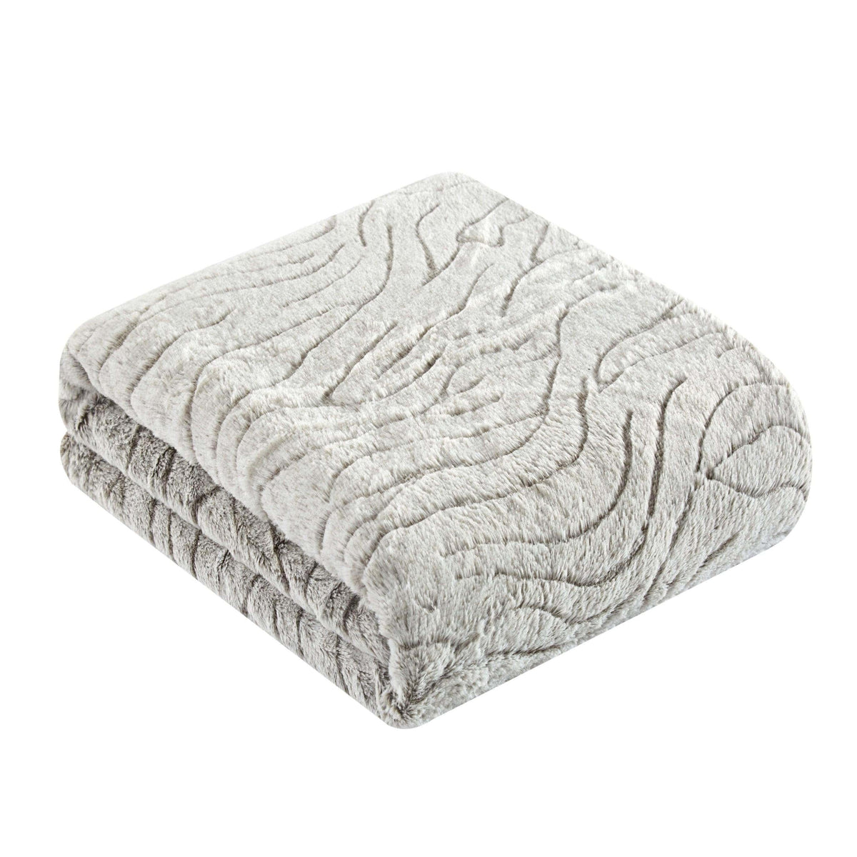 Chic Home Notingham Throw Blanket Cozy Super Soft Plush Decorative Animal Faux Fur Sherpa Lined 