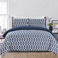 Chic Home Ora 3 Piece Reversible Comforter Set 