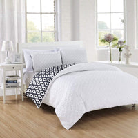 Chic Home Ora 3 Piece Reversible Comforter Set 