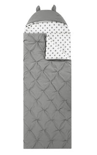 Chic Home Oscar Polka Dot Sleeping Bag with Hood Zipper Closure 