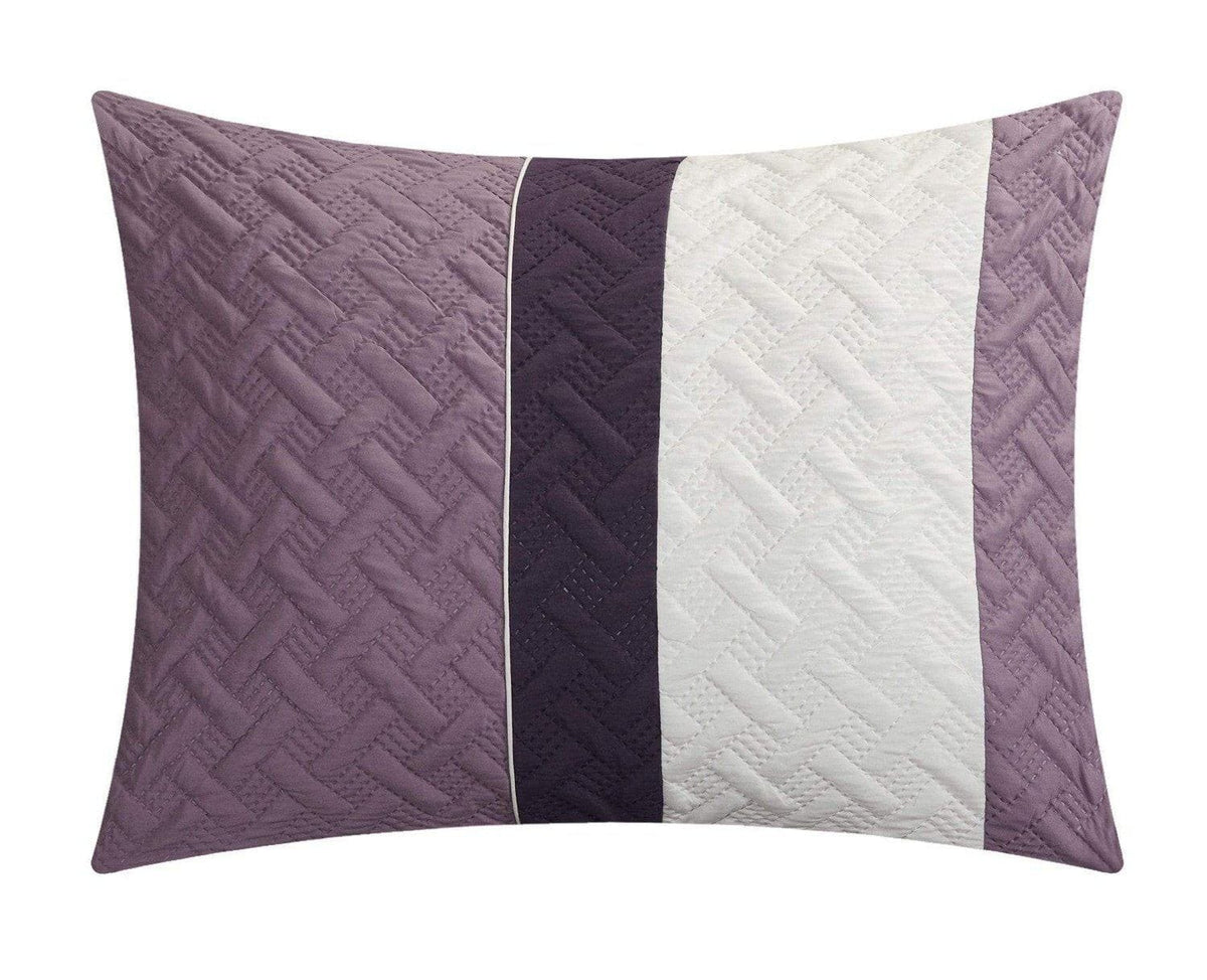 Chic Home Osnat 10 Piece Color Block Comforter Set 