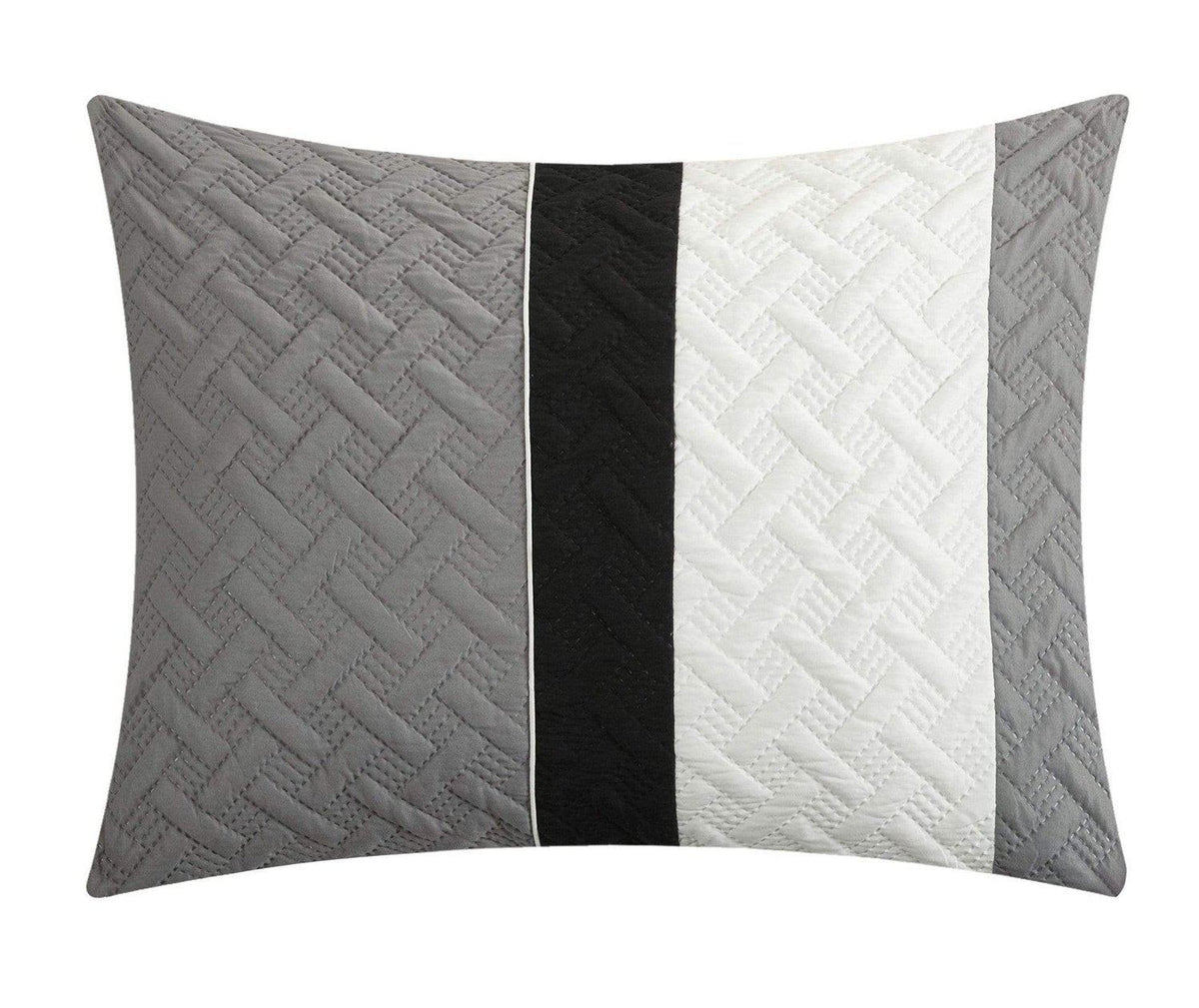 Chic Home Osnat 10 Piece Color Block Comforter Set 
