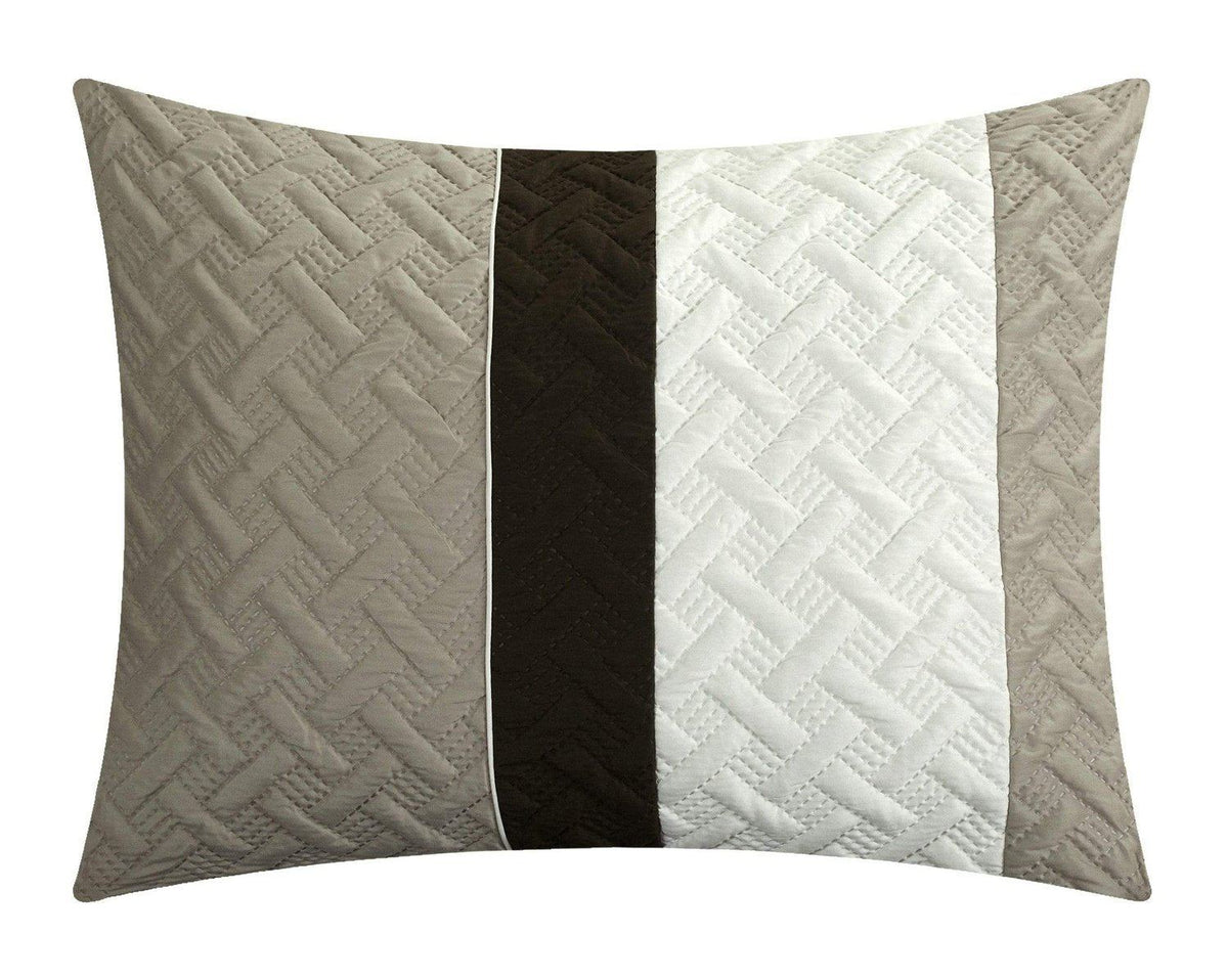 Chic Home Osnat 10 Piece Color Block Comforter Set 