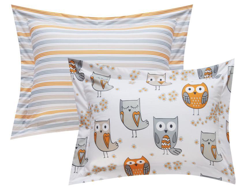 Chic Home Owl Forest 8 Piece Cute Owl Comforter Set 