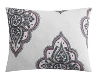 Chic Home Pacey 5 Piece Cotton Jacquard Comforter Set 